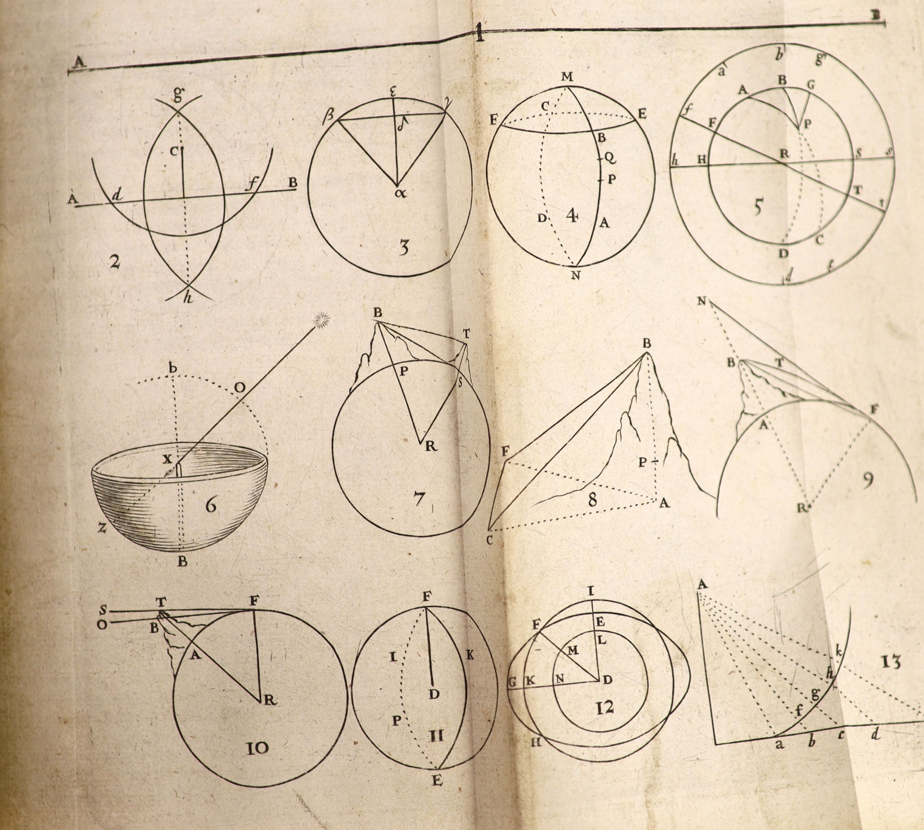 Varenius, Bernhard - Georgraphia Generalis Telluris Explicantur, summa cura quam plurimis in locis emendata ... ab Isaaco Newton ... editio secunda ...